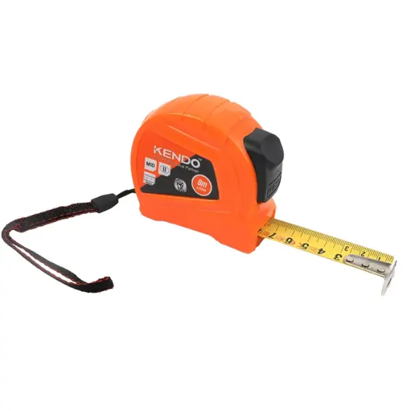 Thước cuộn thép tự khóa hệ mét Kendo 35041 8mx25mm