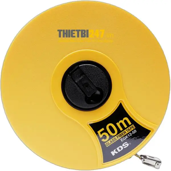 Thước dây 50m sợi thủy tinh EGK1250 KDS Nhật bản