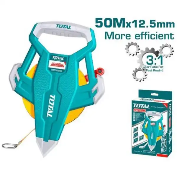 Thước dây sợi thủy tinh 50mx12.5mm TMTF13506 TOTAL