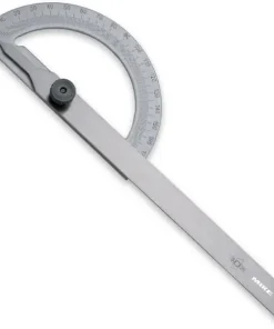 Thước đo góc 0 – 180 độ ELORA 1535, khóa bằng vít khoá