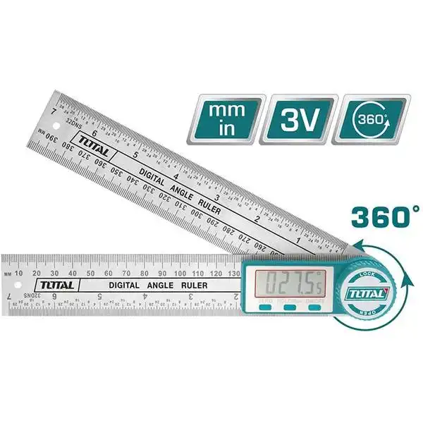 Thước đo góc điện tử Total TMT333601