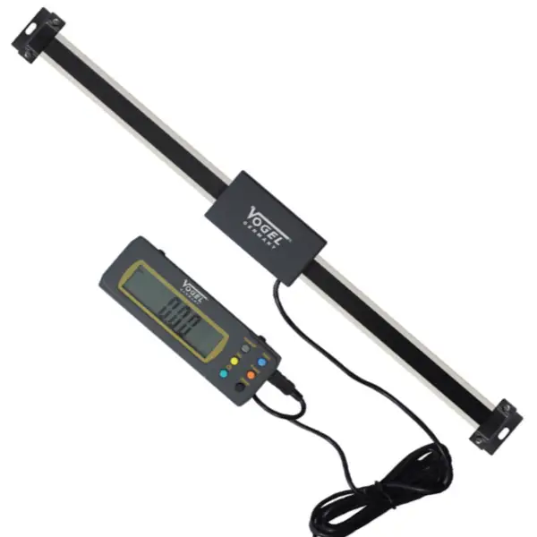 Thước đo hành trình ngang dọc 10292, ray inox, chỉ thị LCD, IP67