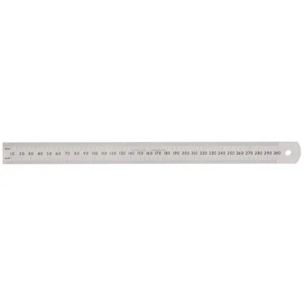 Thước đo thẳng thép không gỉ 300mm (12 inches) Workpro WP265001