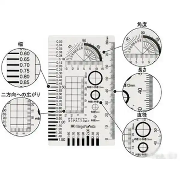 Thước đo vết nứt Niigata CM-C