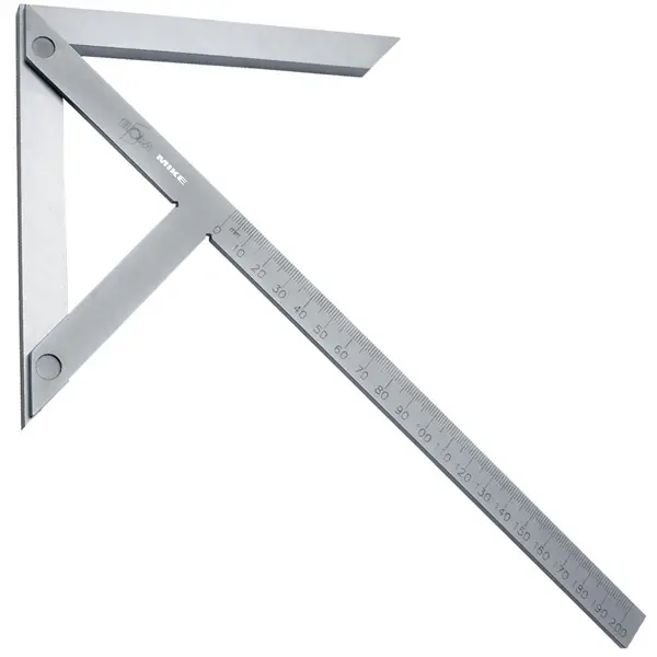 Thước Êke kỹ thuật xác định và đo tâm hình tròn ELORA 1577