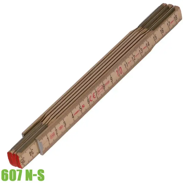 Thước gập Stabila Germany 600 N-S, bằng gỗ sồi, 1-2 mét