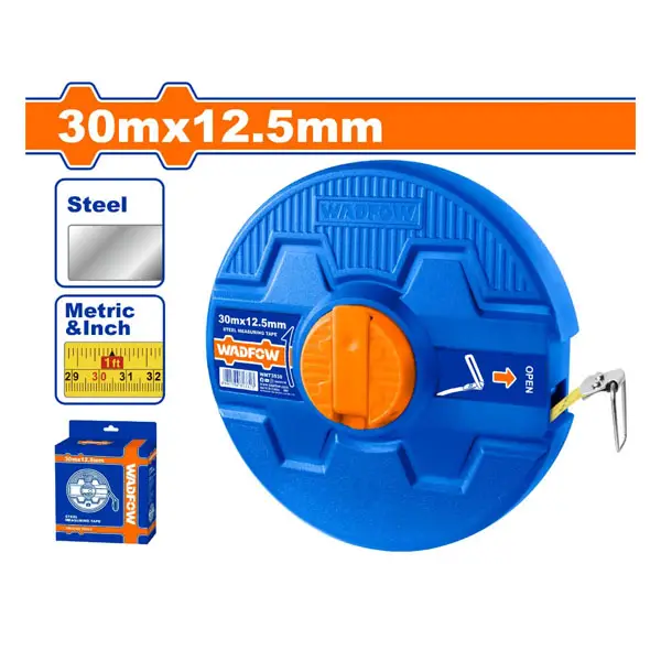 Thước kéo thép nền vàng WadFow WMT3530