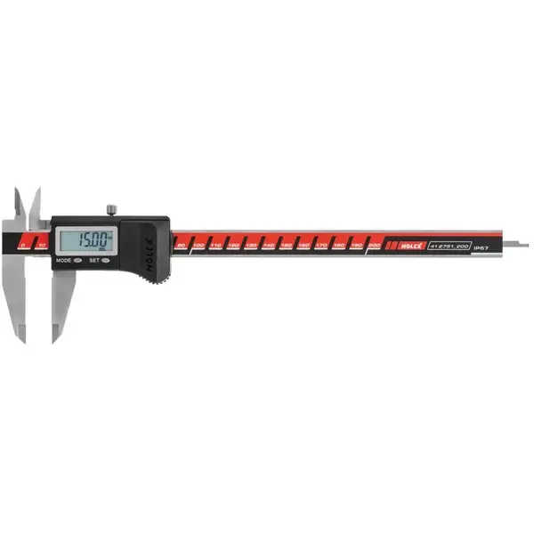 THƯỚC KẸP ĐIỆN TỬ HOLEX 412751 CHỐNG NƯỚC, CHỐNG BỤI IP67 200MM