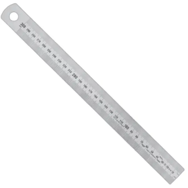 Thuớc lá inox Vogel 10190A, bản rộng 30mm, type A, vạch chia mm