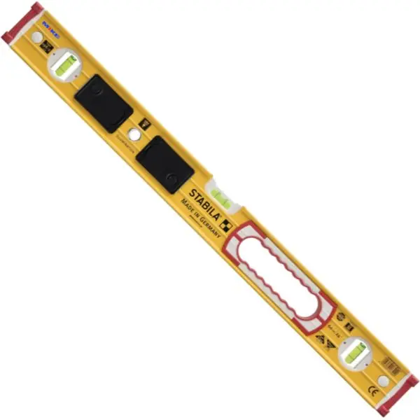 Thước thủy có đèn LED chiếu sáng, 3 bọt thủy STABILA 196-2
