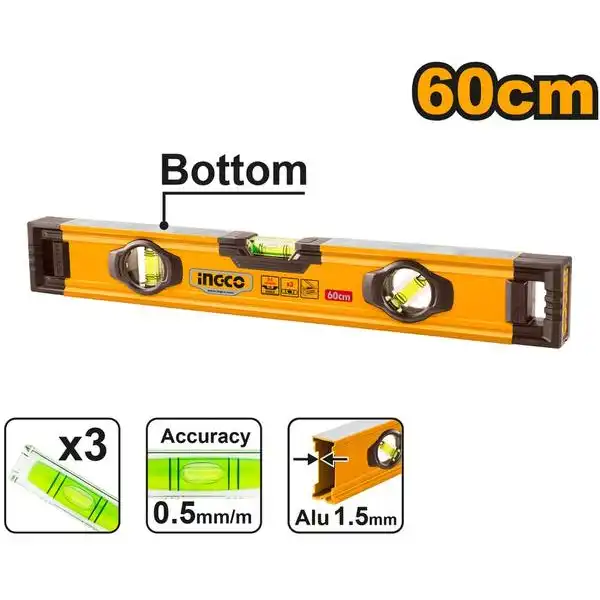 Thước Thủy (Kèm Theo Nam Châm Hút) HSL38060M INGCO