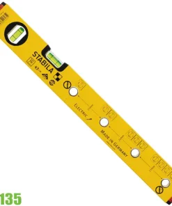 Thước thủy nivo thợ điện STABILA 1613, 2 bọt thủy, 4 giác bám Type 70
