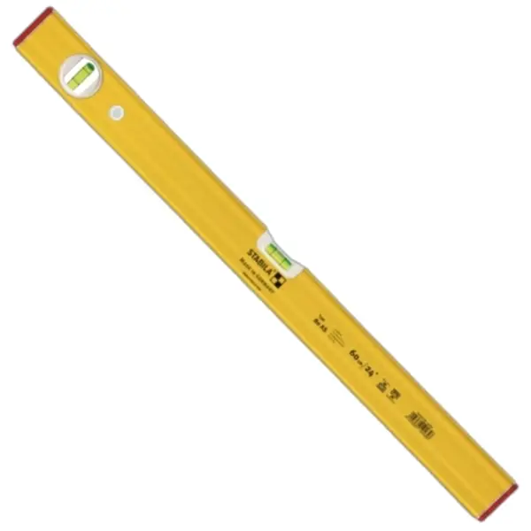 Thước thủy STABILA 80AS, từ 30cm đến 120 cm, 2 bọt thủy