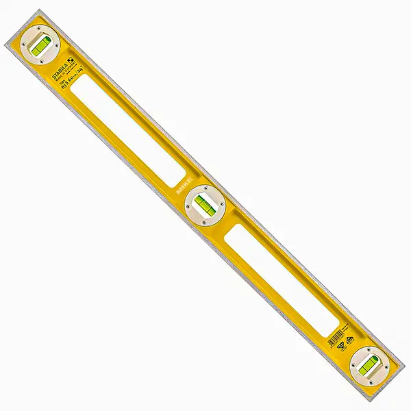 Thước thủy Stabila 83S, đo 6 mặt khung nhôm, 3 bọt thủy