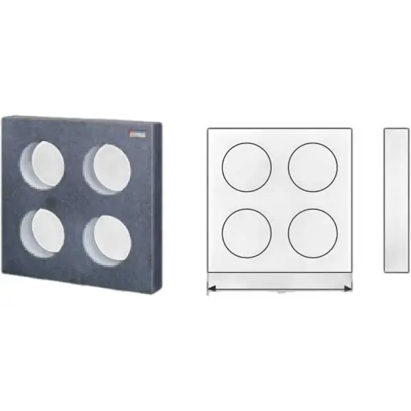 Thước vuông góc đá Granite Vertex VQR-400, VQR-500