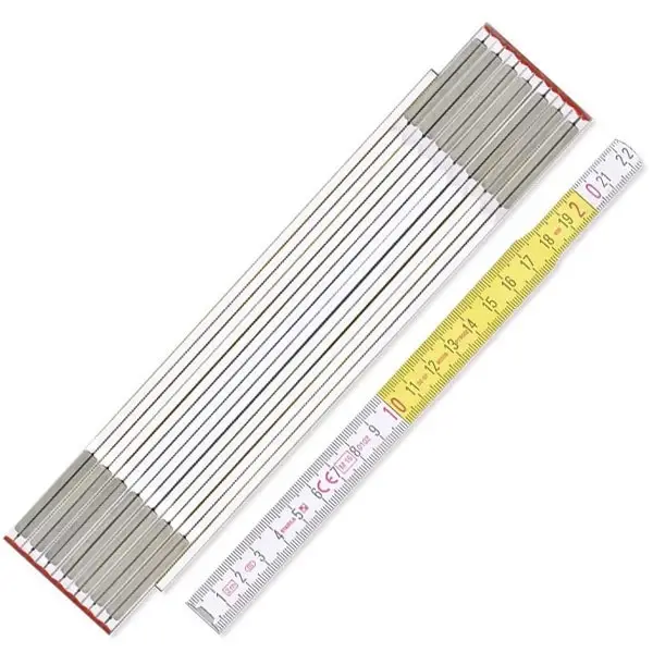 Thước xếp bằng gỗ sồi STABILA 400, chiều dài từ 2 đến 3 mét
