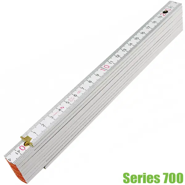 Thước xếp gỗ Stabila Series 700, thang đo 2m, 10 đoạn, class III