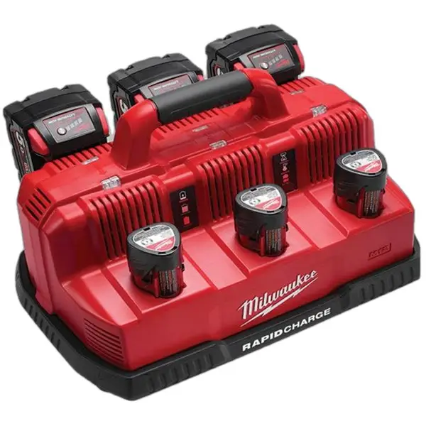 TRẠM SẠC NHANH 12V, 18V MILWAUKEE M12-18C3