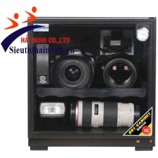 Tủ chống ẩm Nikatei DH030 núm vặn