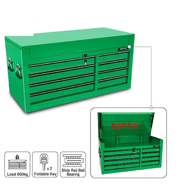Tủ chứa dụng cụ đồ nghề 8 ngăn TOPTUL TBAA0801