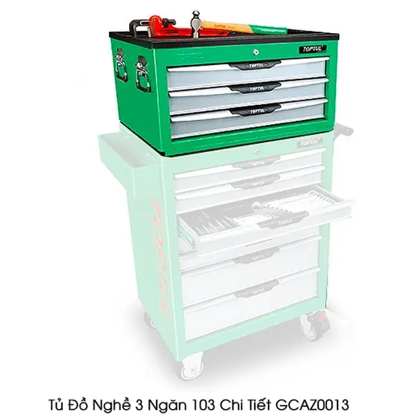 Tủ Đồ Nghề 3 Ngăn 103 Chi Tiết GCAZ0013