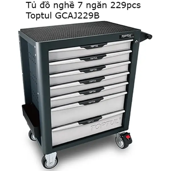 Tủ đồ nghề 7 ngăn 229pcs TOPTUL GCAJ229B