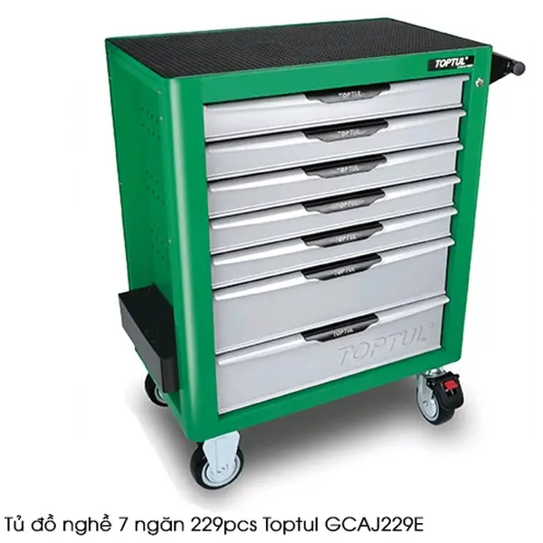 Tủ đồ nghề 7 ngăn 229pcs TOPTUL GCAJ229E