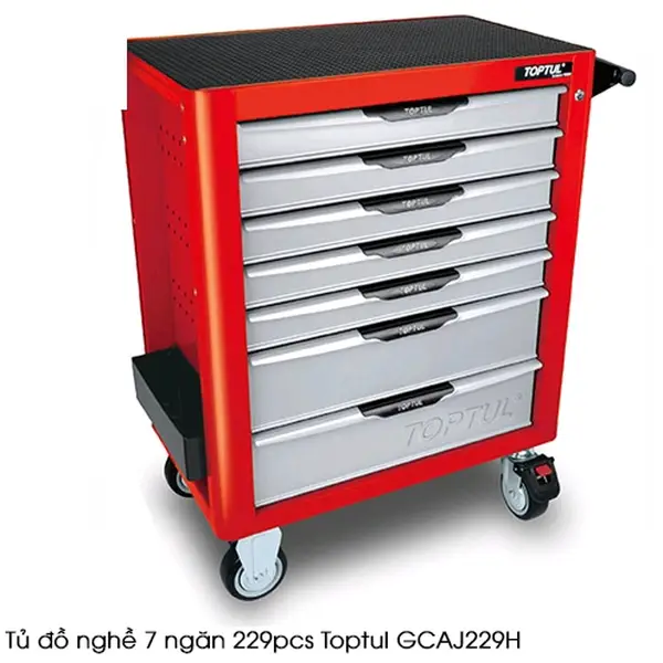 Tủ đồ nghề 7 ngăn 229pcs TOPTUL GCAJ229H