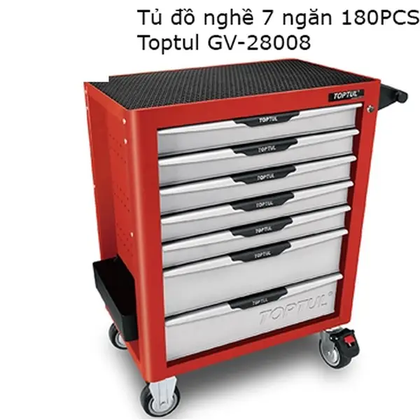 Tủ đồ nghề 7 ngăn 280pcs TOPTUL GV-28008