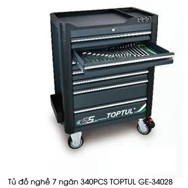 Tủ đồ nghề 7 ngăn 340PCS TOPTUL GE-34028