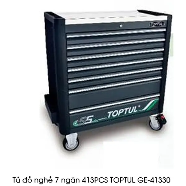 Tủ đồ nghề 7 ngăn 413PCS TOPTUL GE-41330