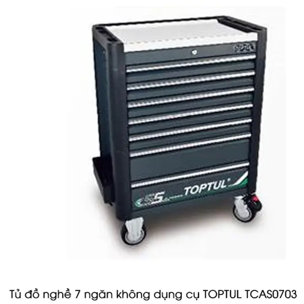 Tủ đồ nghề 7 ngăn không dụng cụ TOPTUL TCAS0703