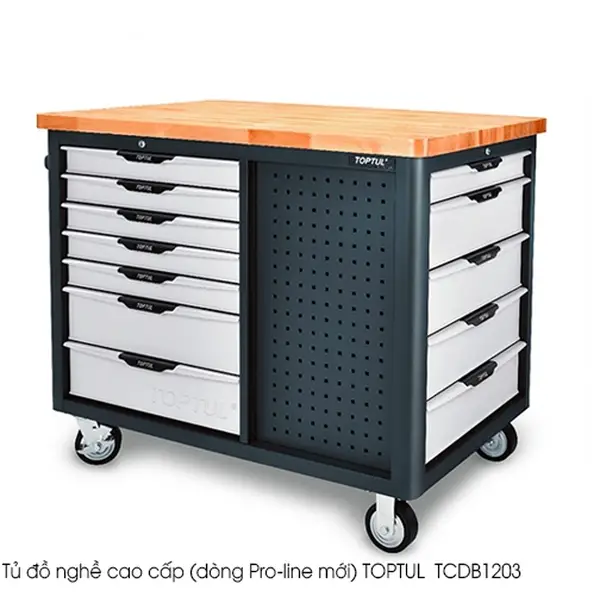Tủ đồ nghề cao cấp (dòng Pro-line mới) TOPTUL TCDB1203