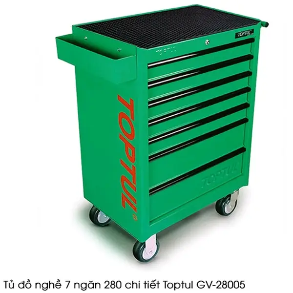 Tủ đồ nghề sửa chữa 7 ngăn 280pcs TOPTUL GV-28005