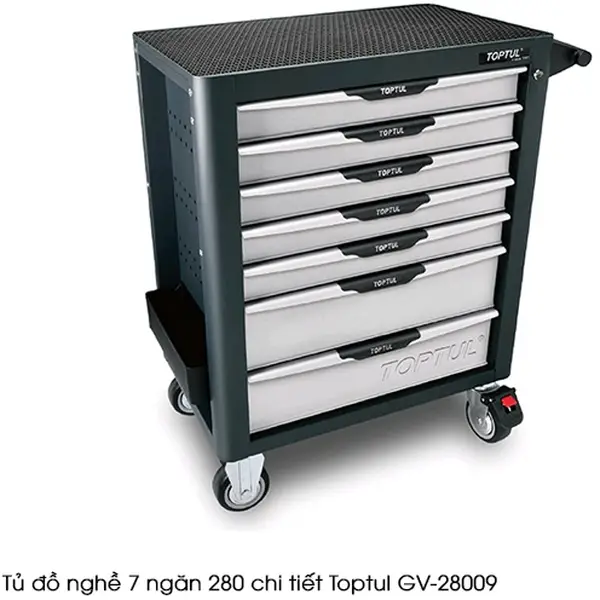 Tủ đồ nghề sửa chữa 7 ngăn 280pcs TOPTUL GV-28009