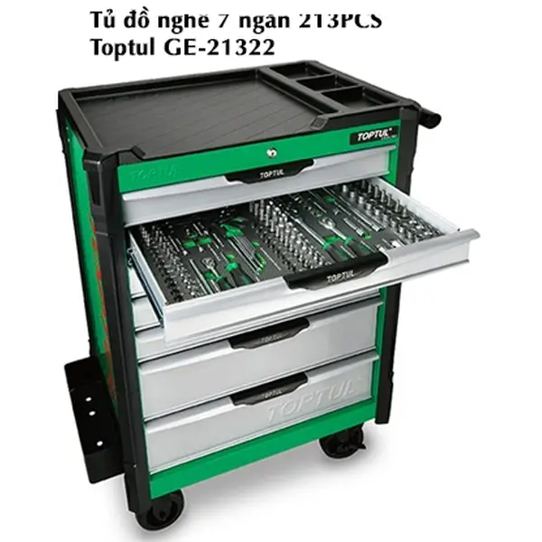 Tủ đồ nghề sửa chữa 7 ngăn TOPTUL GE-21322