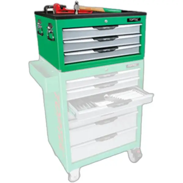 Tủ đựng dụng cụ 3 ngăn có dụng cụ 136 cái GX-13603 Toptul