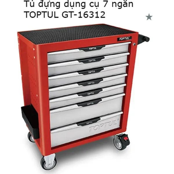 Tủ đựng dụng cụ 7 ngăn 163PCS TOPTUL GT-16312