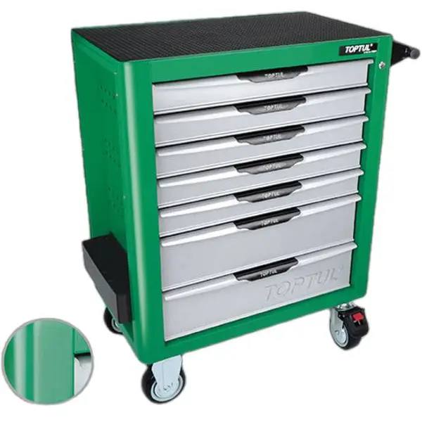 Tủ đựng dụng cụ 7 ngăn có dụng cụ 163 cái GT-16317 Toptul