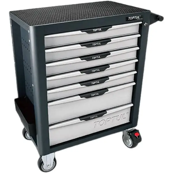 Tủ đựng dụng cụ 7 ngăn di động không có dụng cụ TCAL0703 Toptul