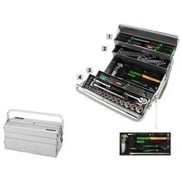 Tủ đựng dụng cụ xách tay 3 ngăn 65 chi tiết TOPTUL GCAZ0048