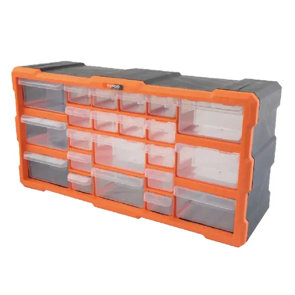 Tủ nhựa đựng linh kiện 22 ngăn Kendo 90247 49.5x16x25.5