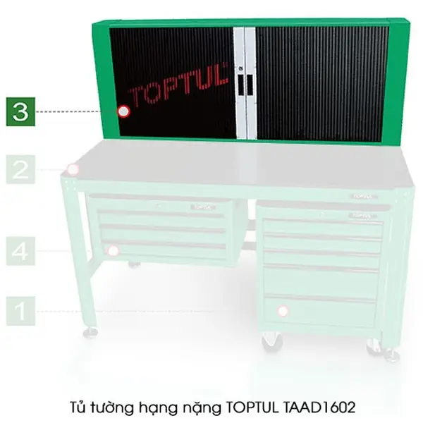 Tủ tường hạng nặng TOPTUL TAAD1602