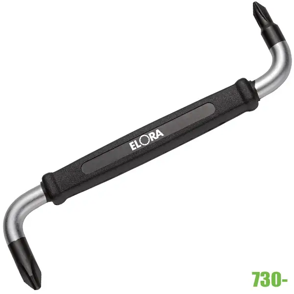 Tua vít 2 đầu, 4 cạnh ELORA 730, chuẩn DIN 5208