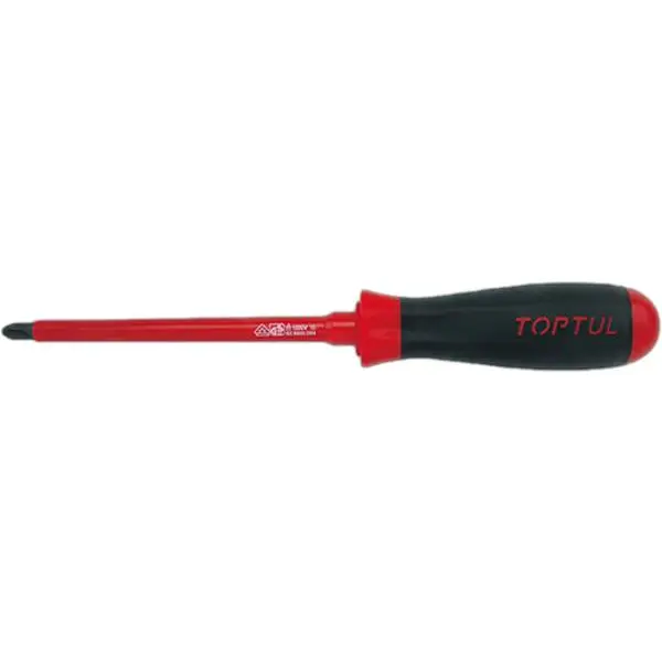 Tua vít 4 cạnh cách điện 1000V VDE TOPTUL dòng FBEB