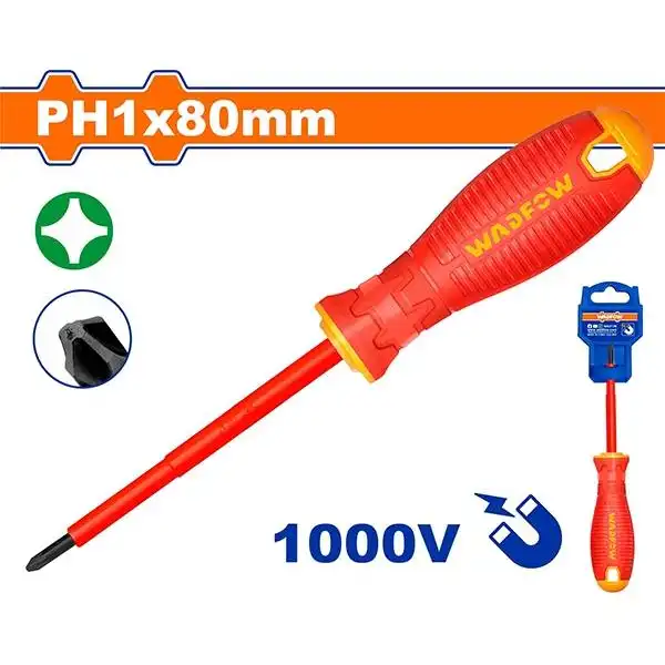 Tua Vít Bake Cách Điện Ph1X80Mm WSD7213 WADFOW
