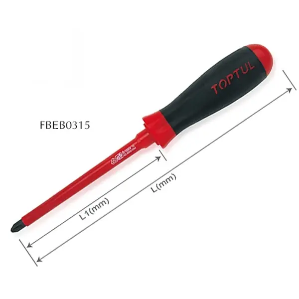Tua vít bake cách điện từ tính TOPTUL FBEB0315