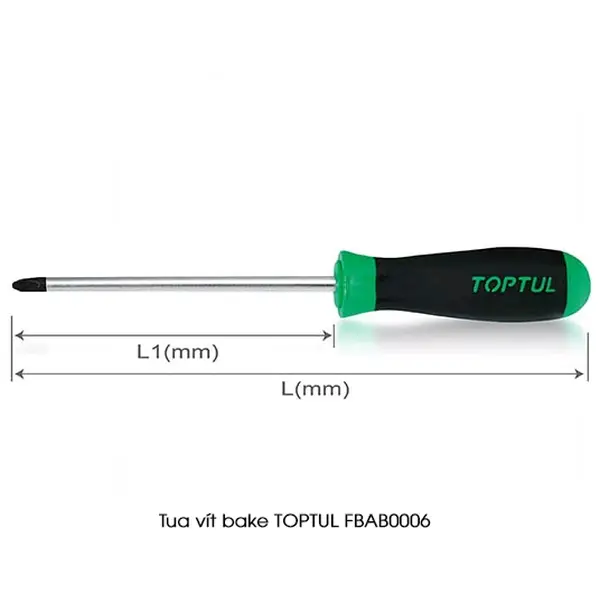 Tua vít bake TOPTUL FBAB0006