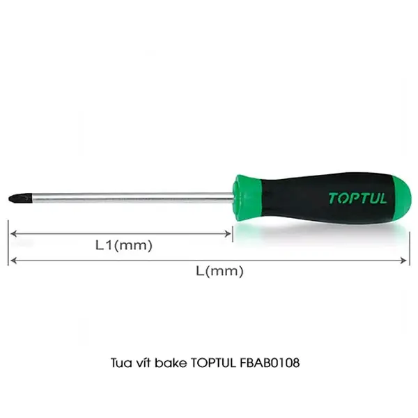 Tua vít bake TOPTUL FBAB0108