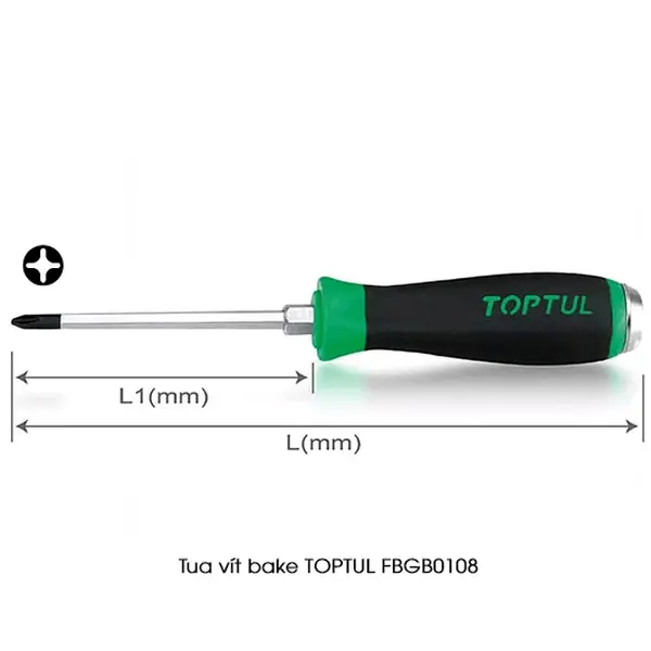 Tua vít bake TOPTUL FBGB0108